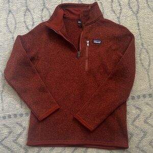 Patagonia Kids' M (10) Better Sweater Quarter-Zip